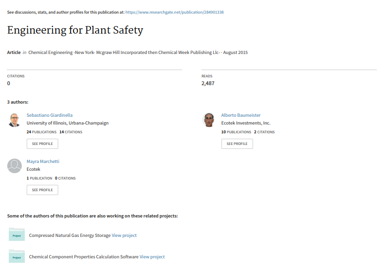 Plant Safety Management(C)