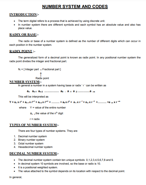 Digital Electronics